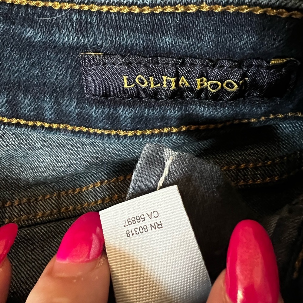 LUCKY BRAND LOLITA BOOT Cut Jeans Size 29 / 8 Womens Medium Wash​​ - Picture 2 of 6